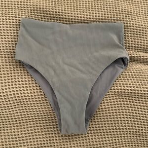Lululemon highrise ribbed swim bottoms